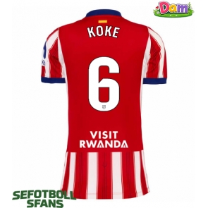 Atletico Madrid Koke #6 Hemmatröja Kvinnor 2026-27 Kortärmad